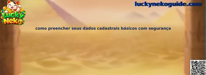Como preencher dados com segurança