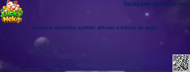Símbolos Scatter no Lucky Neko